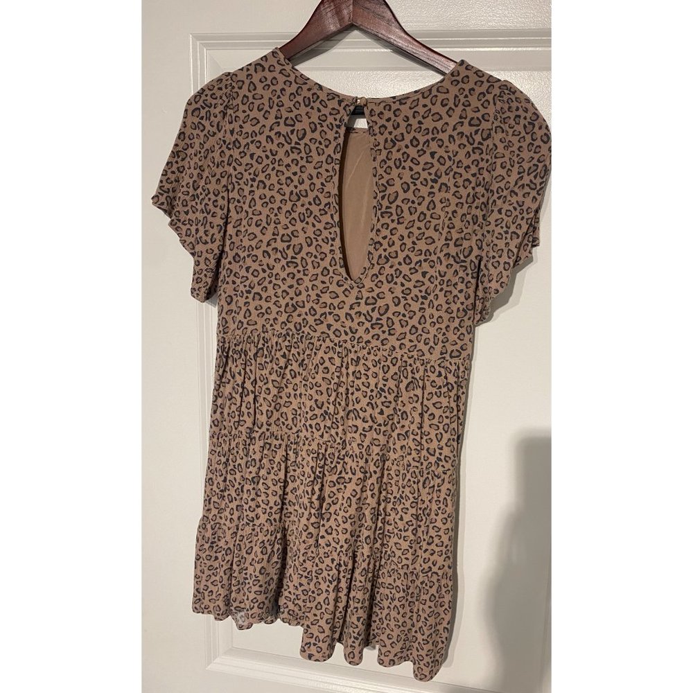 Abercrombie & Fitch Leopard Print Shift Dress - image 2